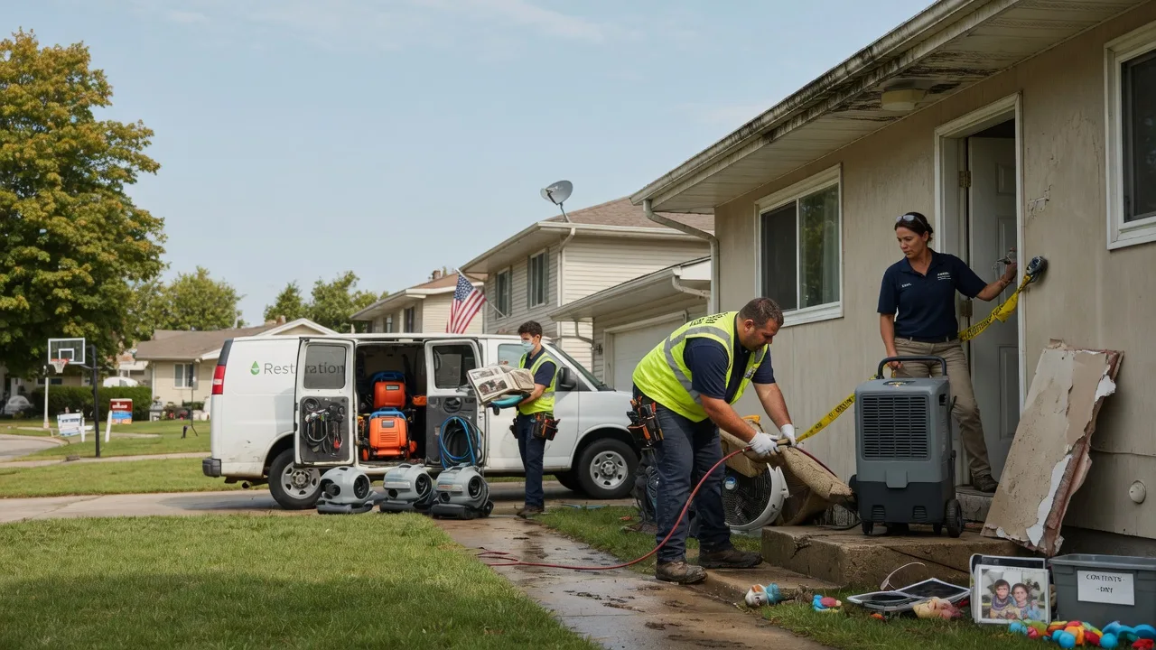 Water Damage Restoration in Louisburg, MO near me